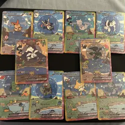SALE 10 FOR 10 Mewtwo Jirachi Dragonite Lugia Etc Pokemon Card Display Art Card - Image 1