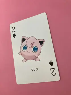 Jigglypuff pokemon Playing Poker Card Leaf green Venusaur Nintendo Japanese - Image 3