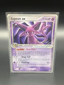 Pokemon Espeon ex 102/115 World Championship Decks 2007 (Tom Roos) HP - Image 1