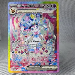 Pokemon TCG Sylveon EX Holo 156/131 Prismatic Evolutions SIR English - Image 1