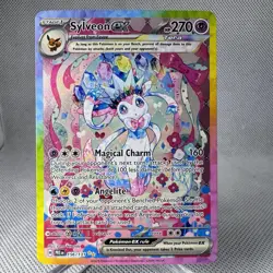 Pokemon TCG Sylveon EX Holo 156/131 Prismatic Evolutions SIR English - Image 3