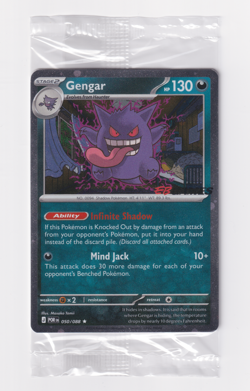 Gengar 050/088 [EB Games Promo] Pokemon Perfect Order Sealed Promo #1 - Image 1