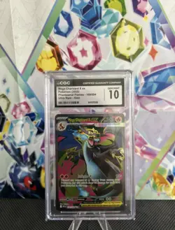 Pokemon Mega Charizard X EX Phantasmal Flames 109/94 CGC10 - Image 1