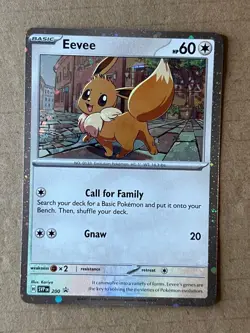 EEVEE (COSMOS HOLO) SVP 200 PROMO SCARLET & VIOLET PROMO POKEMON NEAR MINT - Image 1