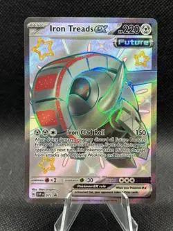 Iron Treads ex 073 Pokemon Scarlet & Violet Promo Holo NM - Image 1