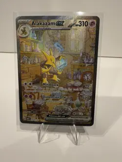2023 Pokemon SV 151 - MEW EN #201/165 Alakazam ex - Image 1