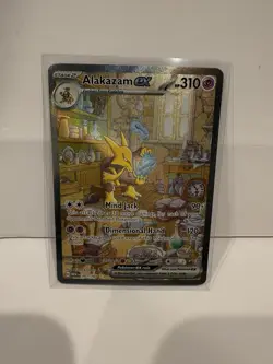 2023 Pokemon SV 151 - MEW EN #201/165 Alakazam ex - Image 3