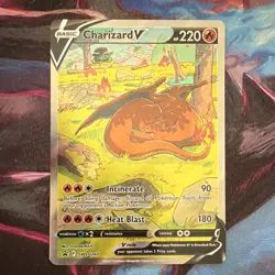Charizard V SWSH260 Sword & Shield Promo Holo 220 HP English Oswaldo Kato - Image 1
