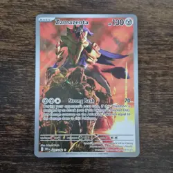 Pokemon TCG Zamazenta 201/182 Illustration Rare Destined Rivals Near Mint - Image 1