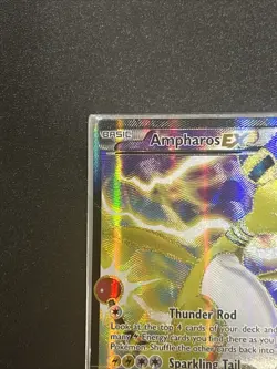 Pokemon TCG Ampharos EX XY Ancient Origins 87/98 Full Art Holo Near Mint - Image 3