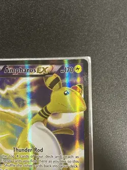 Pokemon TCG Ampharos EX XY Ancient Origins 87/98 Full Art Holo Near Mint - Image 4
