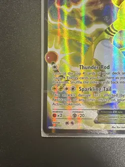 Pokemon TCG Ampharos EX XY Ancient Origins 87/98 Full Art Holo Near Mint - Image 5