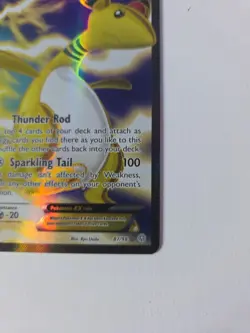 Pokemon TCG Ampharos EX XY Ancient Origins 87/98 Full Art Holo Near Mint - Image 4