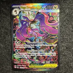 Mega Dragalge ex 118/086 SIR Special Illustration Rare Pokemon Chaos Rising NM - Image 1