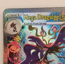 Pokemon TCG Chaos Rising Mega Dragalge EX SIR 118/086 EN NM - Image 2