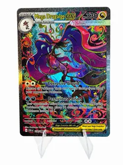 Mega Dragalge ex 118/086 Special Rare SIR - Pokemon Chaos Rising NM - CENTERED - Image 1