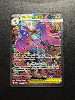 Pokemon TCG Mega Dragalge ex 118/086 SIR Chaos Rising NM Special Illustration - Image 1