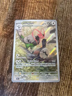 Unfezant 150/086 Illustration Rare, Black Bolt, Full Art Holo, Pokemon TCG, NM - Image 1