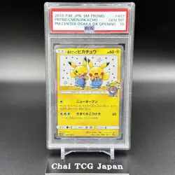 PSA 10 Pretend Comedian Pikachu SM-P 407 Promo Osaka Pokemon Card Japanese - Image 2