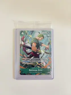 Bandai One Piece Trading Card Game Roronoa Zoro Promo P-114 - Image 1