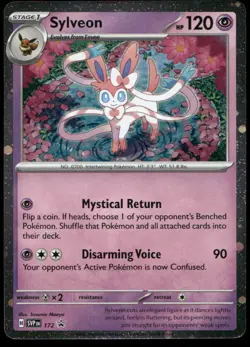 Sylveon - (Cosmos Holo) Holo Promo SV: Scarlet & Violet Promo Cards 172 NM - Image 1