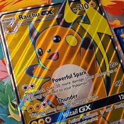 Pokemon Card Raichu GX SM90 Shining Legends Special Collection Promo Jumbo Card - Image 2