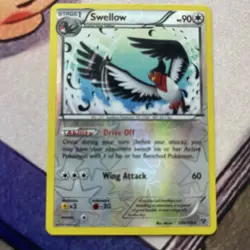 Swellow 103/146 - XY Base - Rare - Reverse Holo - Pokemon Card TCG - NM - Image 1