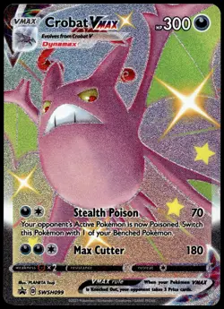 Crobat VMAX Holo Promo SWSH: Sword & Shield Promo Cards SWSH099 NM - Image 1