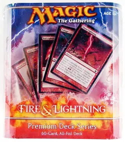 Magic MTG Premium Deck Series Fire & Lightning - Image 1