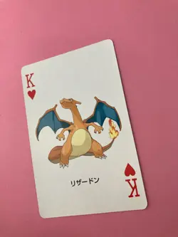 Charizard pokemon Playing Poker Card Leaf green Venusaur Nintendo Japanese - Image 3