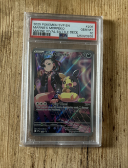PSA 10 Marnie's Morpeko Marnie Deck Promo SVP 206 GEM MINT Graded Pokemon Card - Image 5