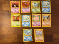 10 Vintage Pokemon Card Lot - Neo Destiny - Image 1