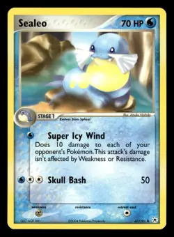 Sealeo 47/101 Uncommon Ex Hidden Legends Pokemon Card - Image 1