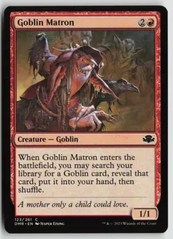 Goblin Matron Lightly Played 123 Dominaria Remastered Magic: The Gathering - Image 1