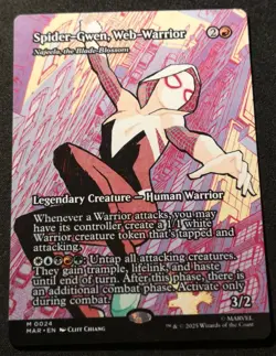 Spider-Gwen, Web-Warrior - Borderless - Eternal Legal - MAR - EN - NM - 0024 - Image 1