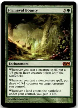 Primeval Bounty M Magic 2014 (M14) 190 NM - Image 1