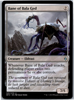 Bane of Bala Ged U Battle for Zendikar 1 NM - Image 1
