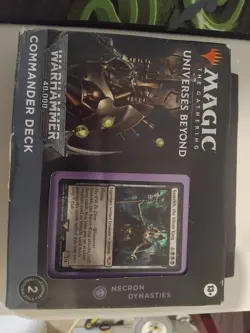 MTG Universes Warhammer 40K Commander Necron Dynasties Deck Magic Gathering - Image 1