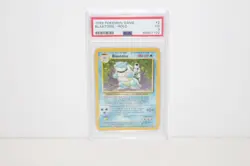 Vintage 1999 Blastoise Original Base Set Holo #2/102 Pokemon Card PSA Graded 3 - Image 2
