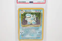 Vintage 1999 Blastoise Original Base Set Holo #2/102 Pokemon Card PSA Graded 3 - Image 5