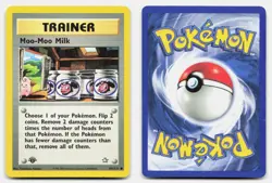 Moo-Moo Milk 101/111 Common Neo Genesis Pokemon 1st Edition MP - Image 3