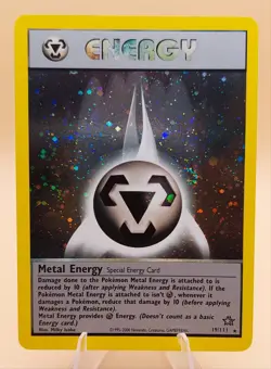 Metal Energy Neo Genesis Holo Rare 19/111 Pokemon Card SWIRL - Image 1