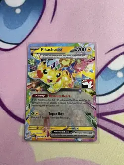 Pokemon Pikachu EX 057/191 - TCG Prize Pack Series 7 Play Stamped - Image 1