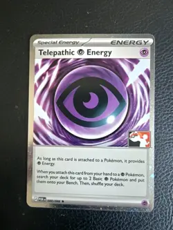 Pokemon TCG - Telepathic Energy 088/088 Play Stamped Prize Pack Series 9 Holo - Image 1