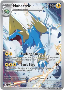 Manectric Illustration Rare Holofoil NM [ME05: Pitch Black - 089/084] - Image 1