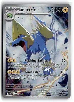 Manectric Illustration Rare Holofoil NM [ME05: Pitch Black - 089/084] - Image 2