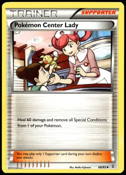 Pokemon Center Lady Uncommon Generations 68/83 LP - Image 1