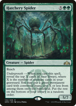 HATCHERY SPIDER x4 ~mtg NM/M Guilds of Ravnica 4 Rare - Image 1