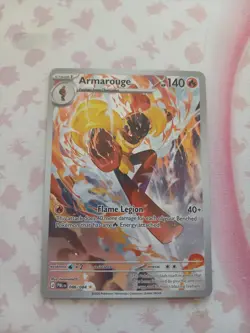 Pokemon TCG - Armarouge - 086/084 - Pitch Black - Illustration Rare - NM - Image 1