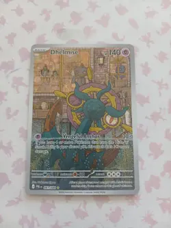 Pokemon TCG 091/084 Dhelmise Illustration Rare Pitch Black - Image 1